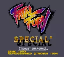 Image n° 4 - screenshots  : Fatal Fury Special